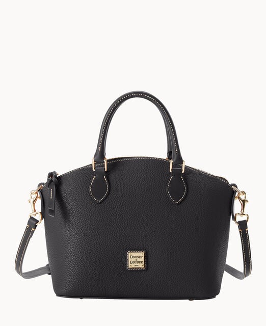 Pebble Grain Geena Satchel