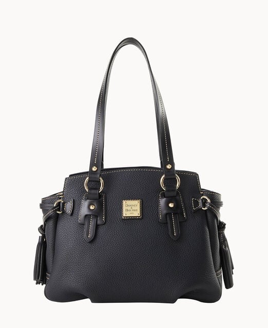 Pebble Grain Small Winged Shopper