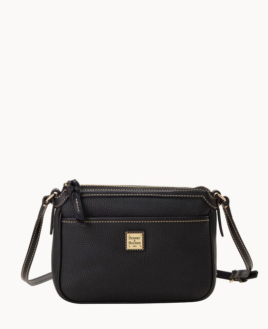 Pebble Grain East West Pocket Crossbody
