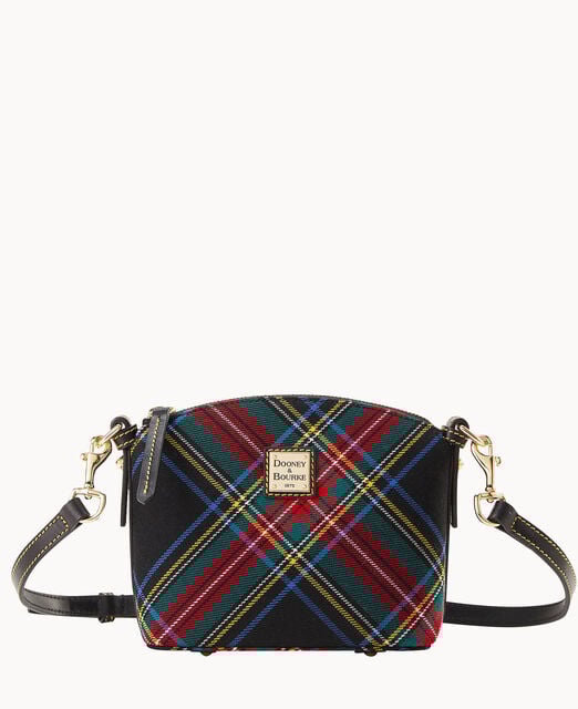 Tartan Mini Domed Crossbody
