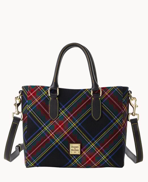 Tartan Top Handle Tote