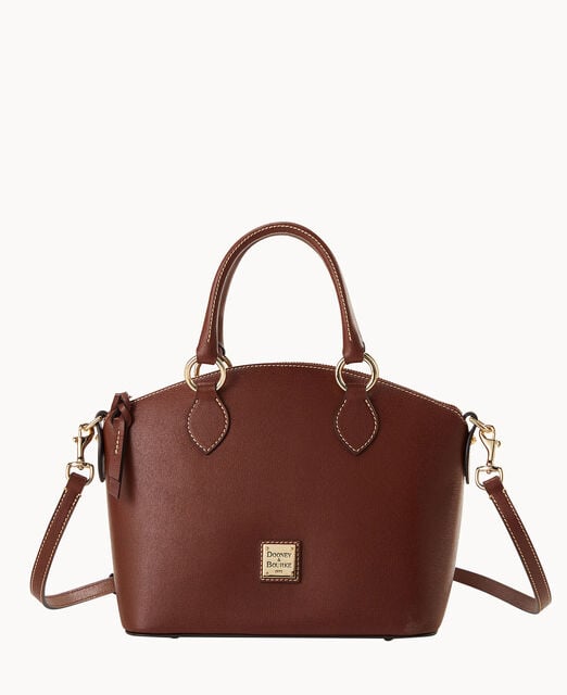 Saffiano Satchel