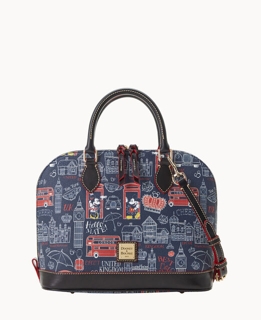 Disney England20 Zip Satchel