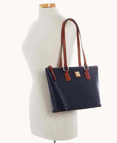 Pebble Grain Small Wren Zip Tote