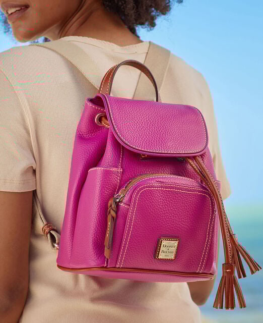 Pebble Grain Small Murphy Backpack